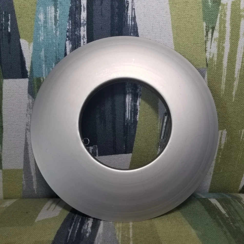 4in Recessed Luminaire Trim Ring Ceiling Light Can Light Fixture Trim In Satin N
